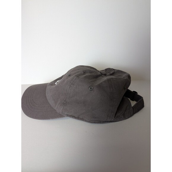 Tik ToK Logo Baseball Cap Gray Classic Adjustable Casual Double Circle Face - Picture 5 of 8